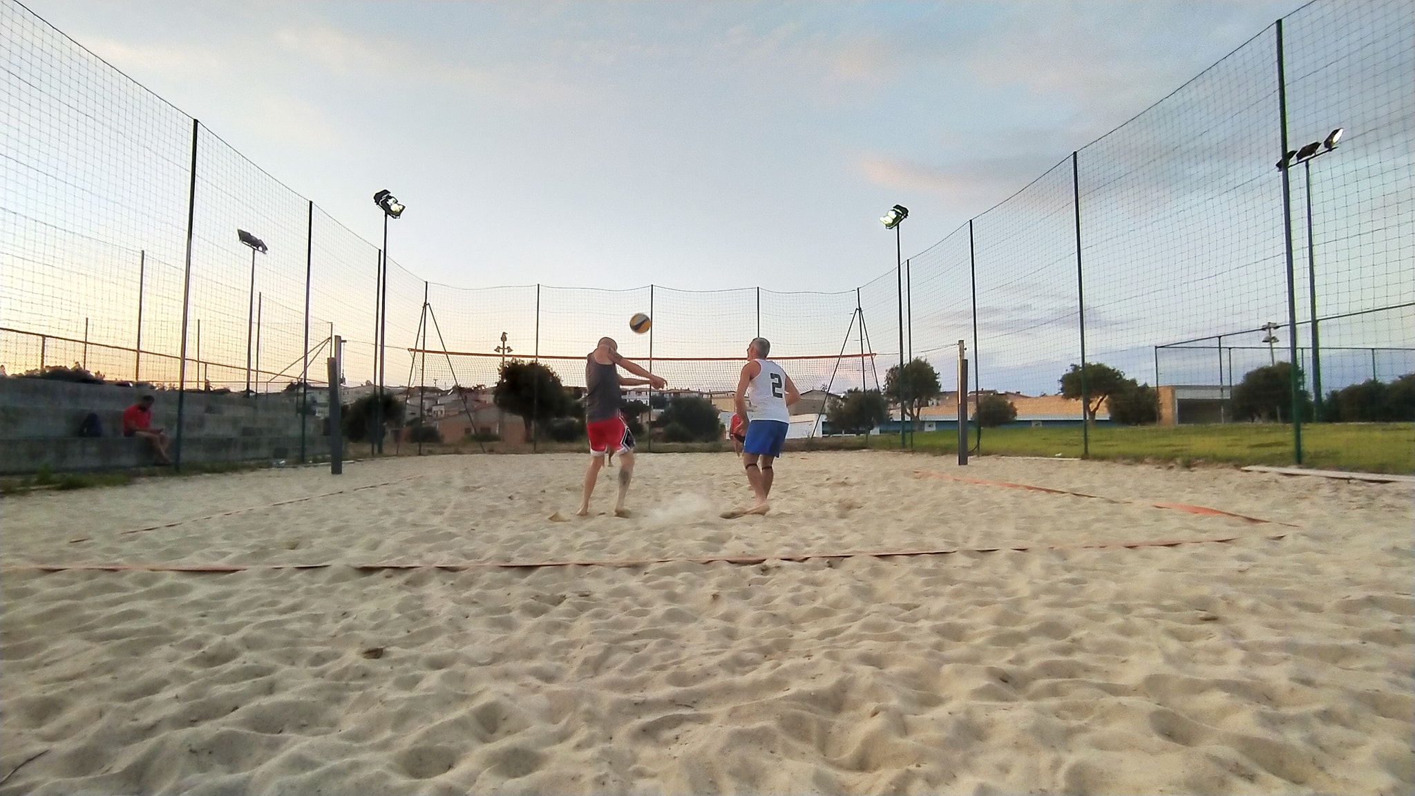 Campo beach volley